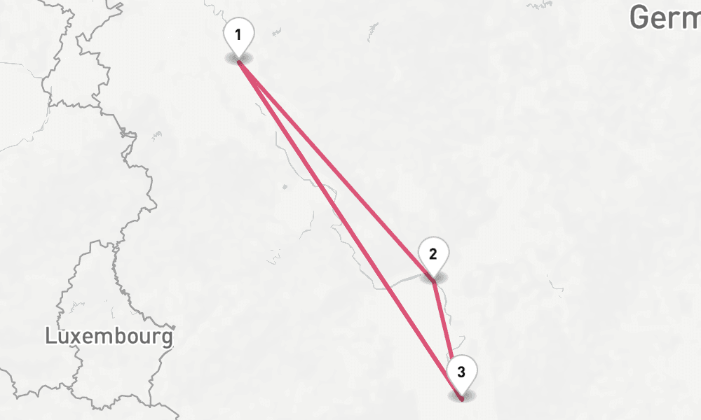 3 nights / 4 days, Cologne Round trip