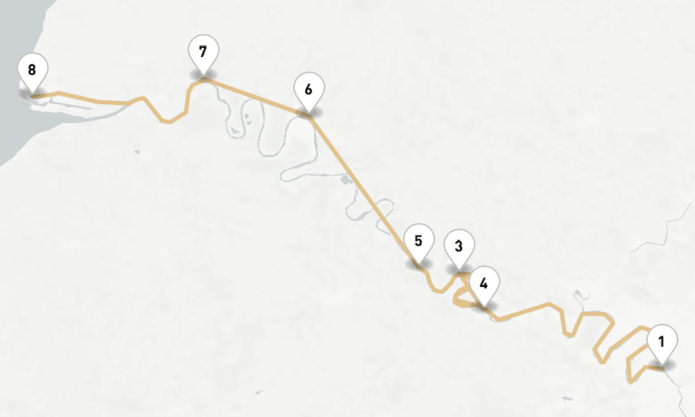 7 nights / 8 days, one-way from Paris to Le Havre (Paris, France)