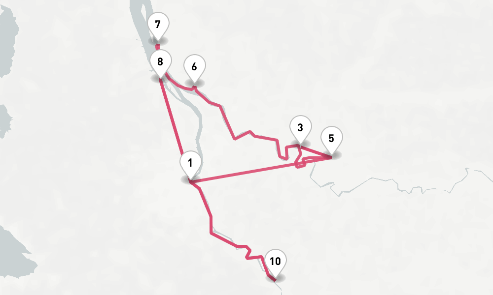 7 nights / 8 days, Bordeaux Round trip