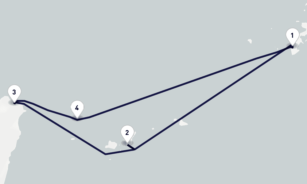 ショートクルーズ 那覇発着 5日間