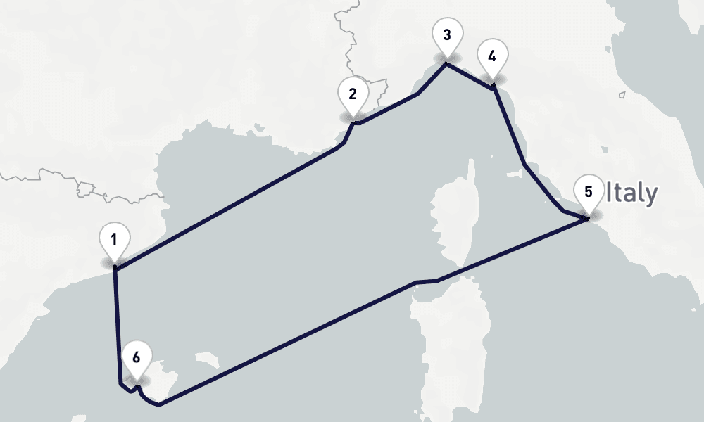 7 nights / 8 days, Barcelona Round trip