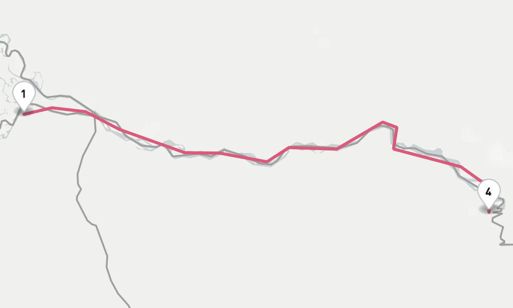 3 nights / 4 days, one-way from Kasane to Victoria Falls