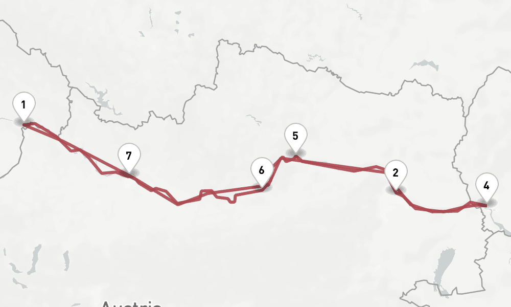 5 nights / 6 days, Passau Round trip