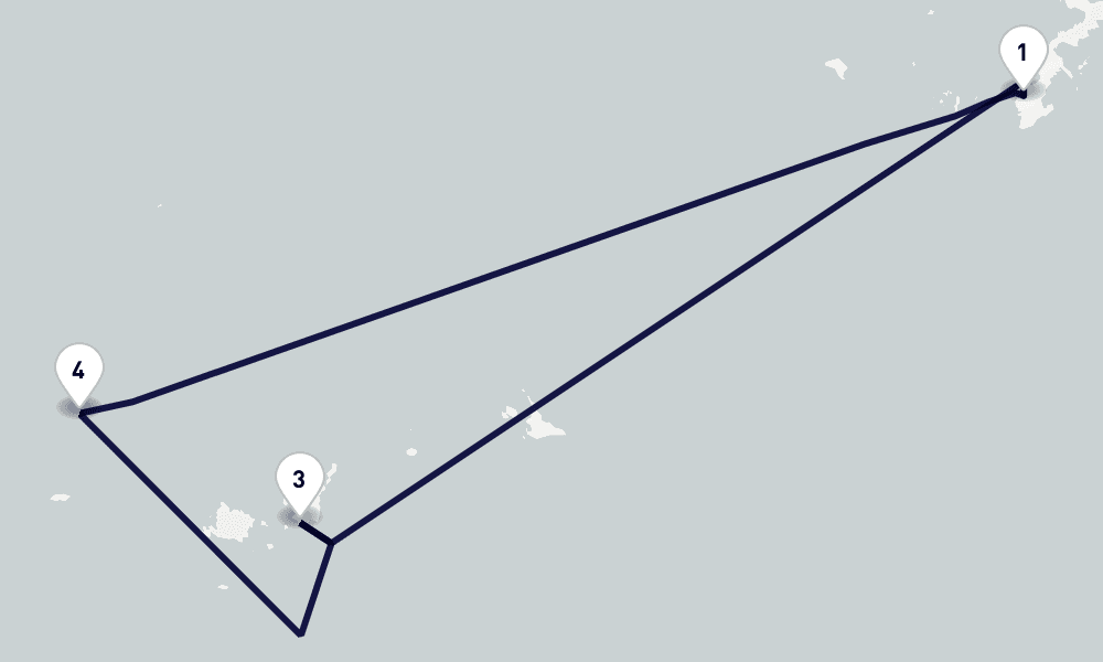 那覇発着  6日間