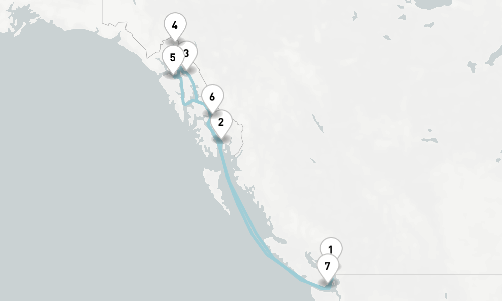 10 nights / 11 days, Vancouver (BC Canada) Round trip