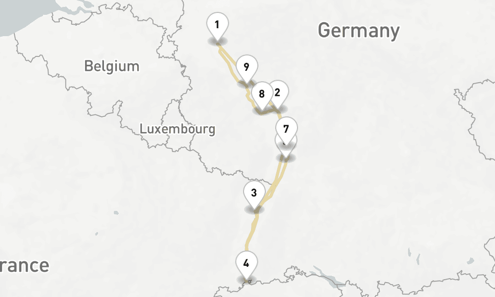 7 nights / 8 days, Cologne Round trip