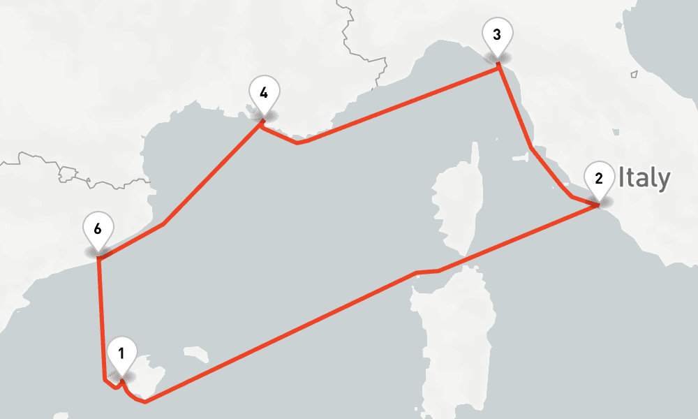 7 nights / 8 days, Palma de Mallorca (Majorca Island, Spain) Round trip