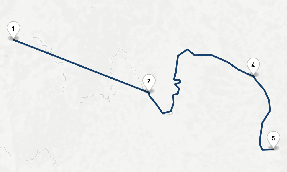 5 nights / 6 days, one-way from Frankfurt am Main to Nuremberg