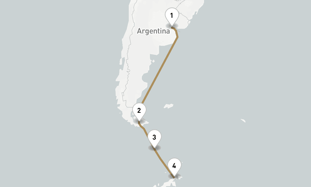 14 nights / 15 days, Buenos Aires Round trip