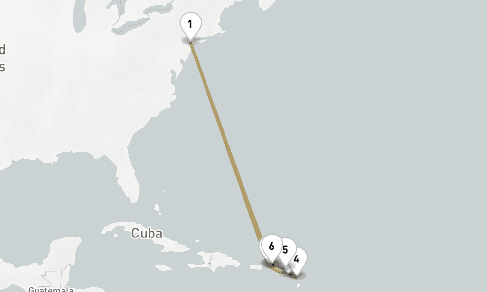 12 nights / 13 days, New York (Cape Liberty NYC) Round trip