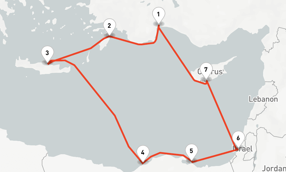 10 nights / 11 days, Antalya Round trip