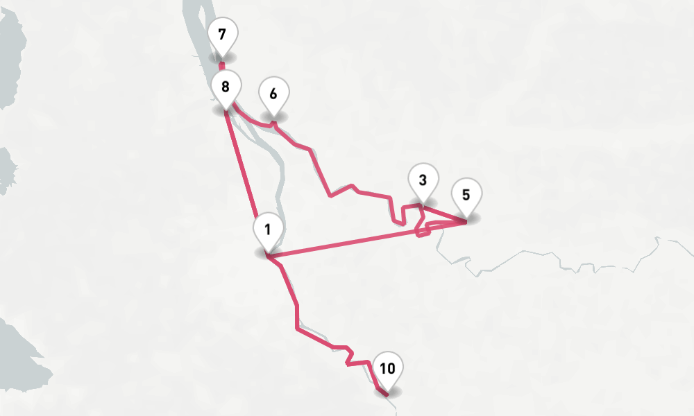 7 nights / 8 days, Bordeaux Round trip