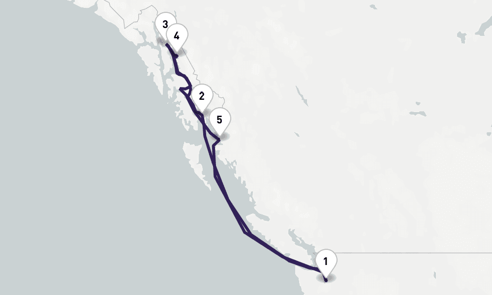 7 nights / 8 days, Seattle (Washington) Round trip