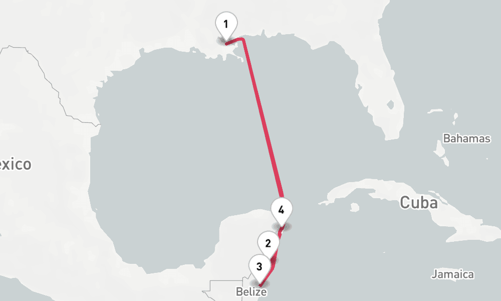 6 nights / 7 days, New Orleans (Louisiana) Round trip