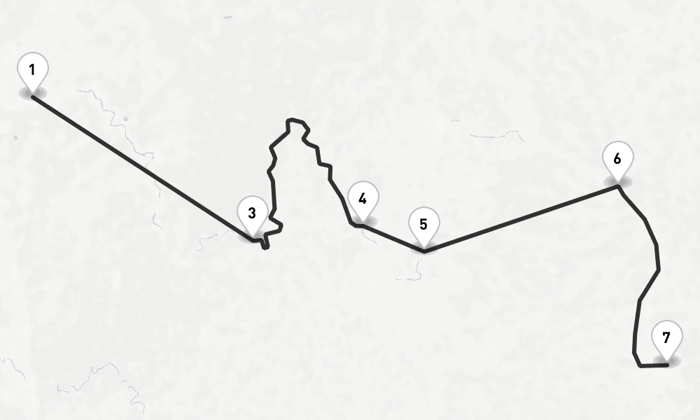 7 nights / 8 days, one-way from Frankfurt am Main to Nuremberg