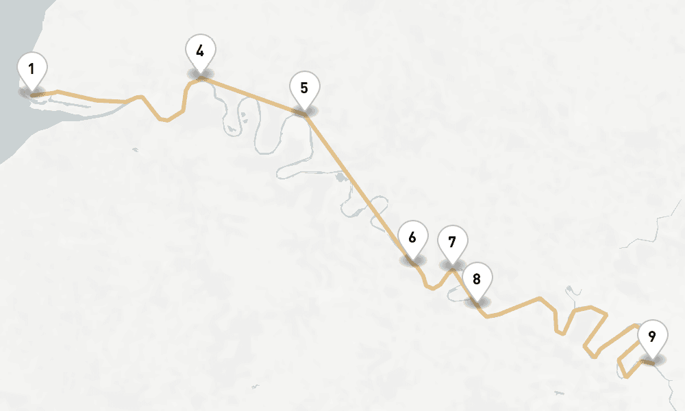 7 nights / 8 days, one-way from Le Havre (Paris, France) to Paris