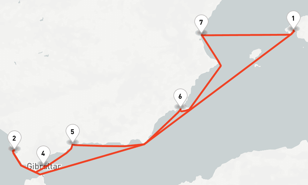 7 nights / 8 days, Palma de Mallorca (Majorca Island, Spain) Round trip