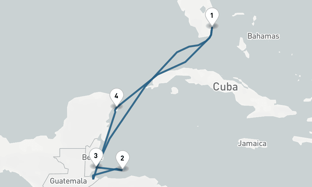 7 nights / 8 days, Miami (Florida) Round trip