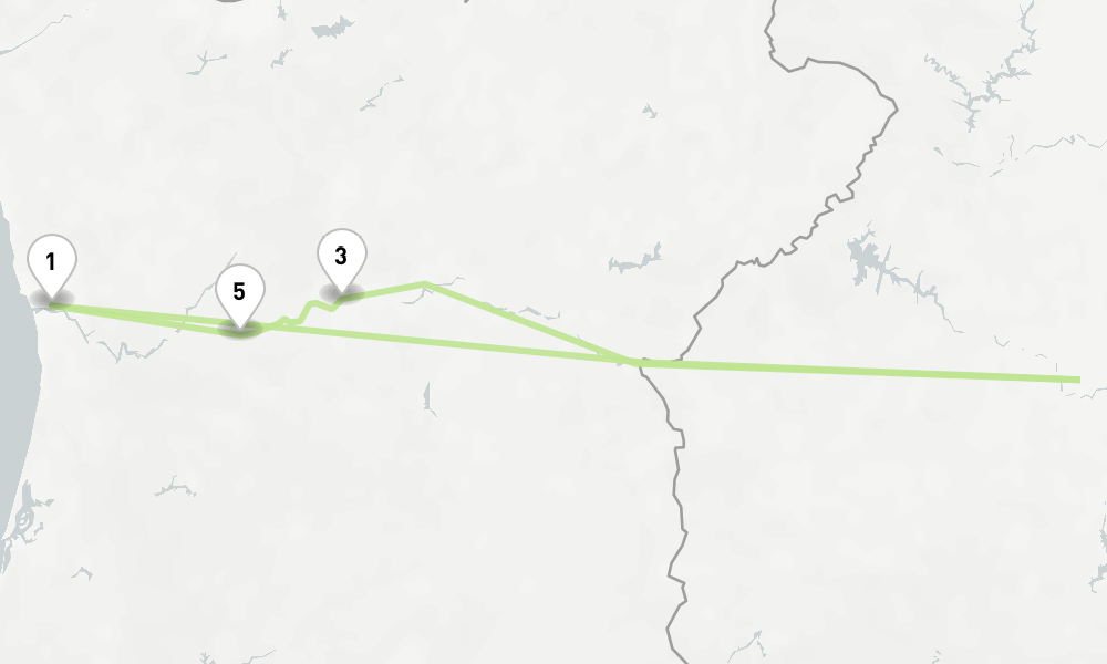 5 nights / 6 days, Porto Round trip