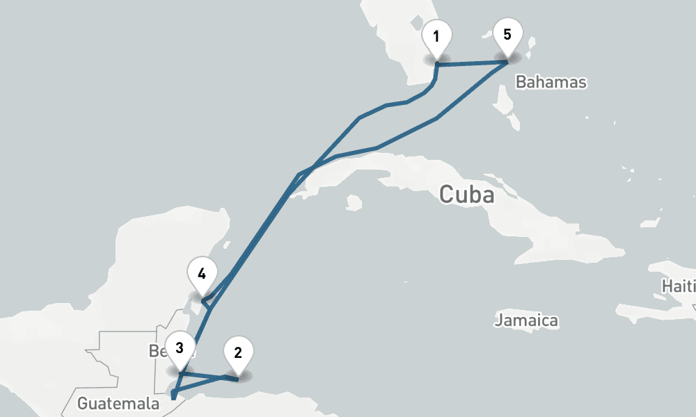 7 nights / 8 days, Miami (Florida) Round trip