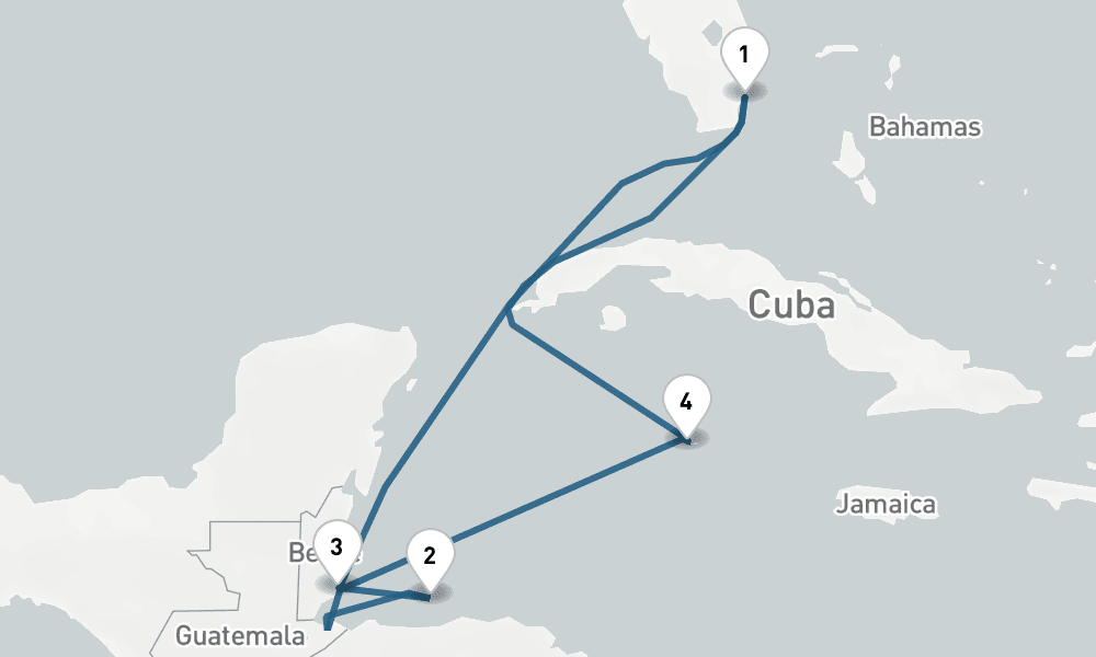 7 nights / 8 days, Miami (Florida) Round trip