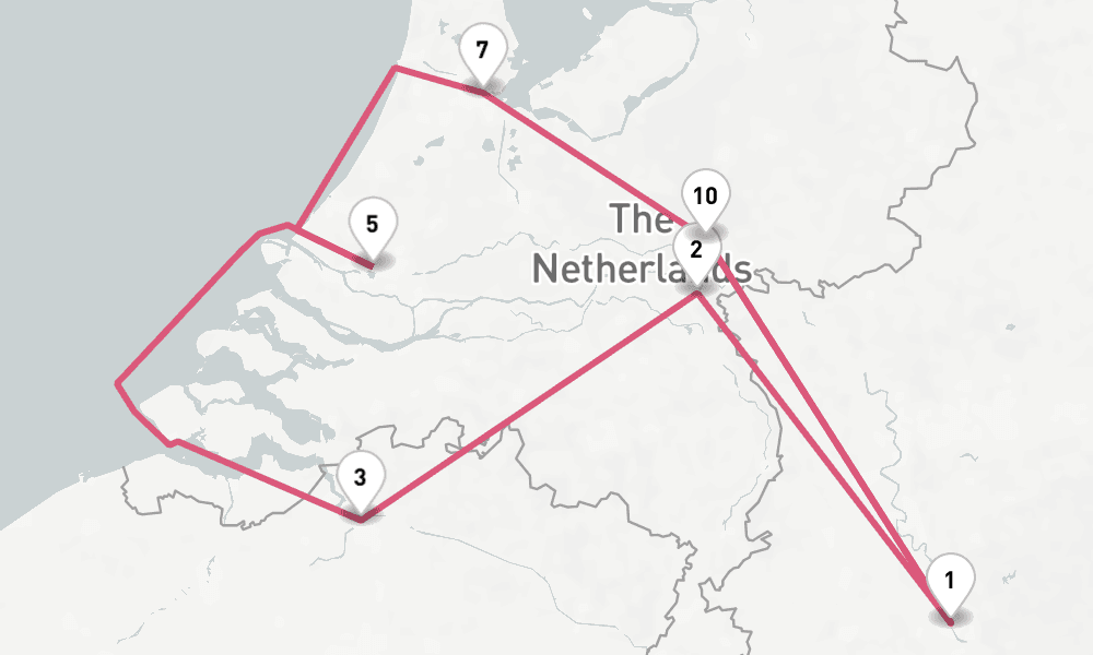 8 nights / 9 days, Cologne Round trip