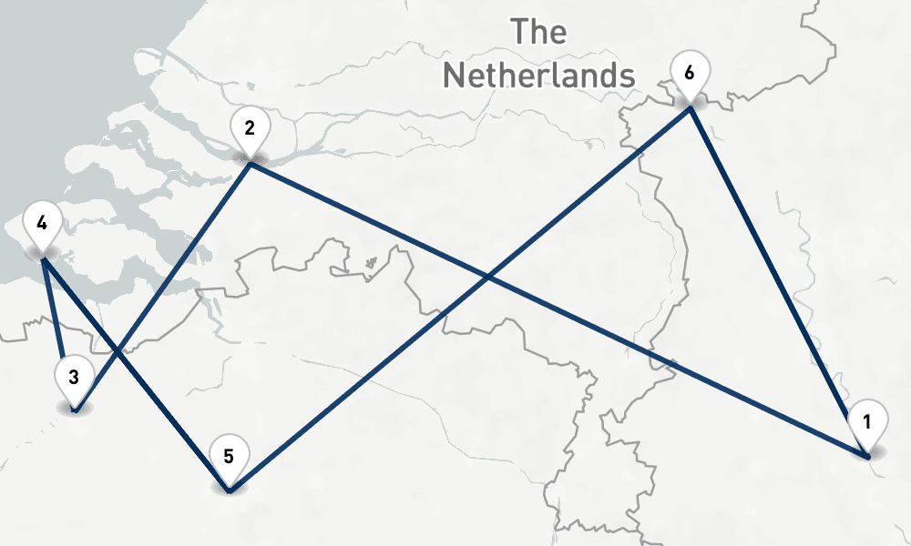 7 nights / 8 days, Cologne Round trip