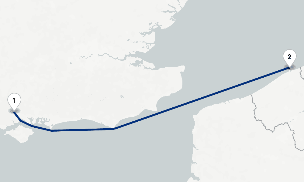 3 nights / 4 days, Southampton (England) Round trip