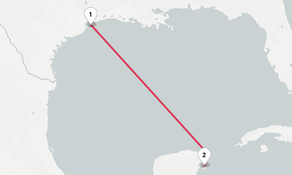 4 nights / 5 days, Galveston (Texas) Round trip