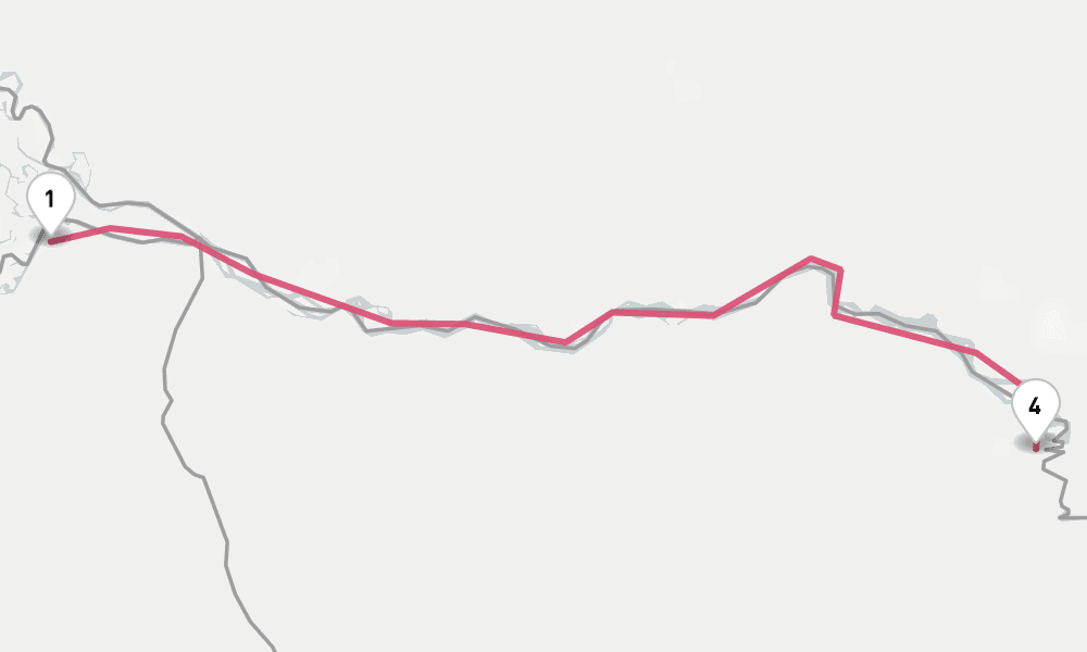 3 nights / 4 days, one-way from Kasane to Victoria Falls