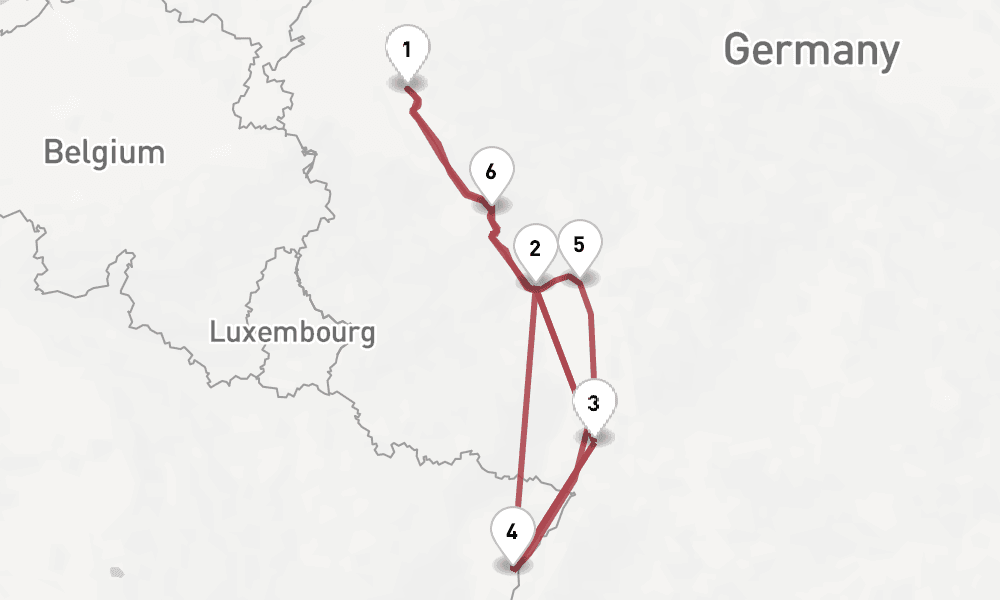 5 nights / 6 days, Cologne Round trip