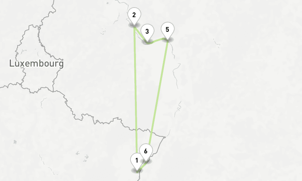 4 nights / 5 days, Strasbourg Round trip