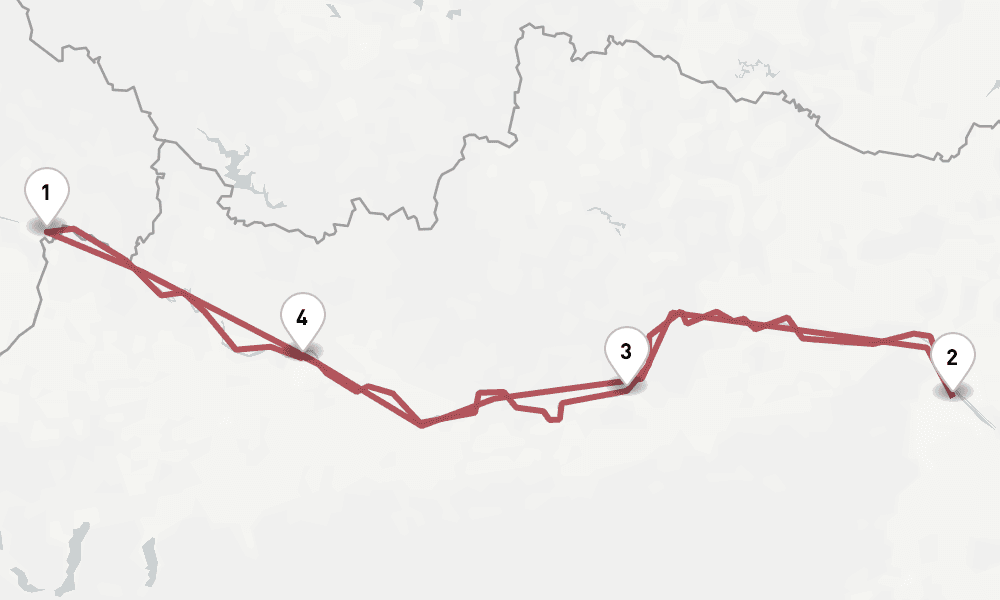 4 nights / 5 days, Passau Round trip