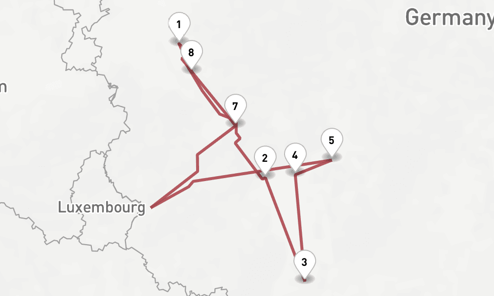 7 nights / 8 days, Cologne Round trip