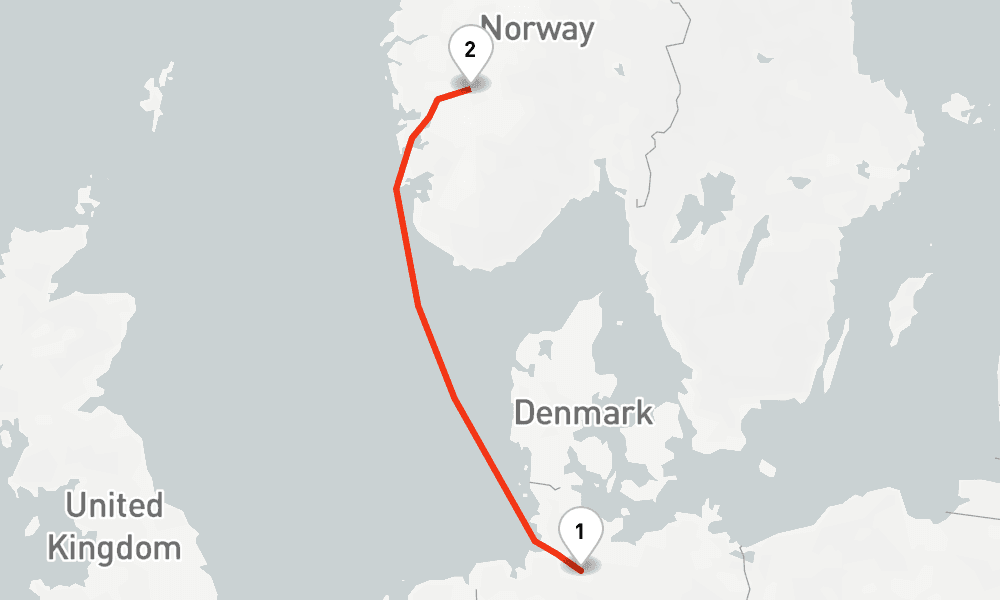 4 nights / 5 days, Hamburg Round trip