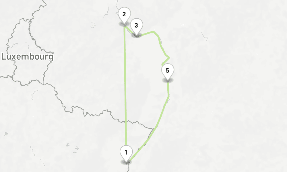 4 nights / 5 days, Strasbourg Round trip