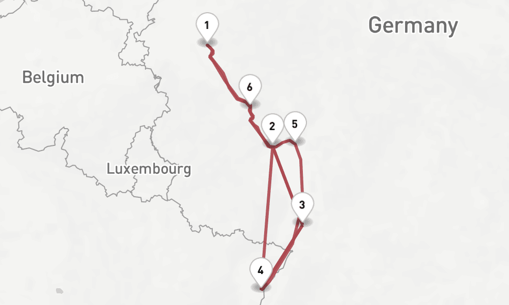 5 nights / 6 days, Cologne Round trip