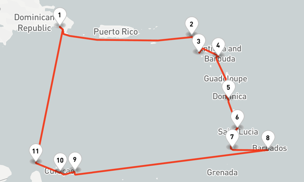 14 nights / 15 days, La Romana (Dominican Republic) Round trip