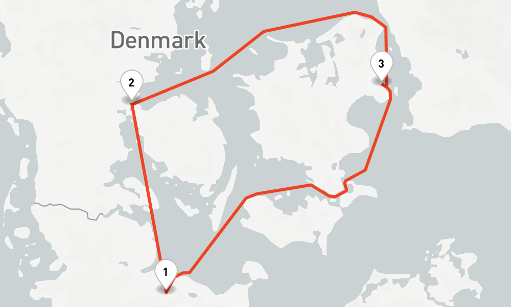 3 nights / 4 days, Kiel Round trip
