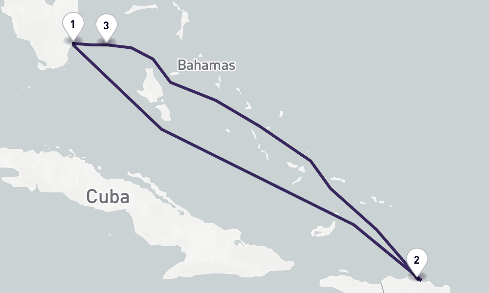 5 nights / 6 days, Miami (Florida) Round trip