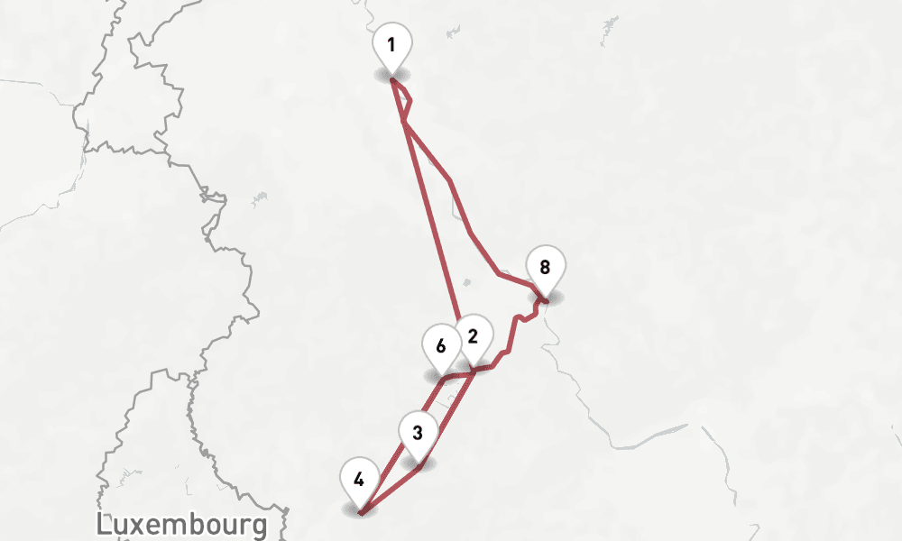 7 nights / 8 days, Cologne Round trip