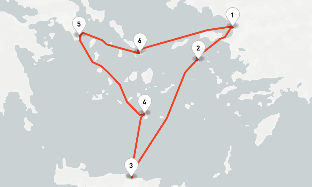 3 nights / 4 days, Kusadasi (Ephesus, Turkey) Round trip