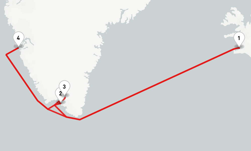 12 nights / 13 days, Reykjavik Round trip
