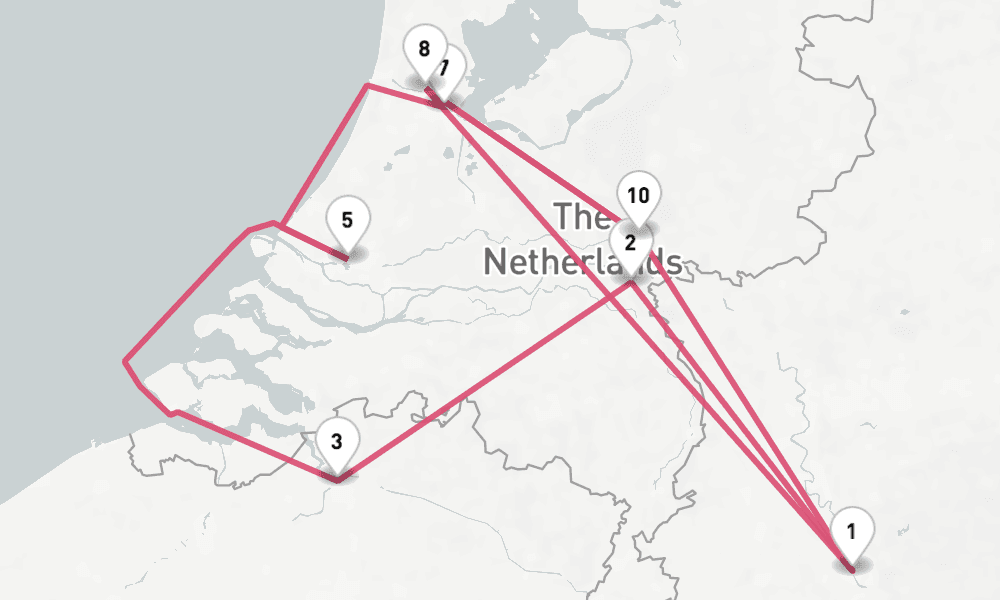 8 nights / 9 days, Cologne Round trip