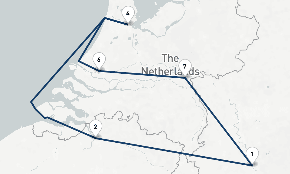 7 nights / 8 days, Cologne Round trip