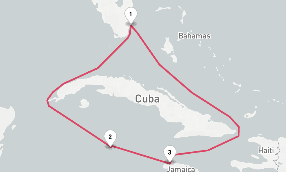 5 nights / 6 days, Miami (Florida) Round trip