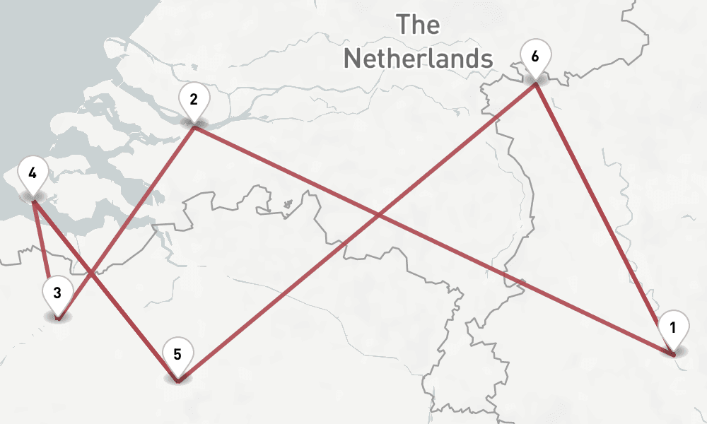 7 nights / 8 days, Cologne Round trip