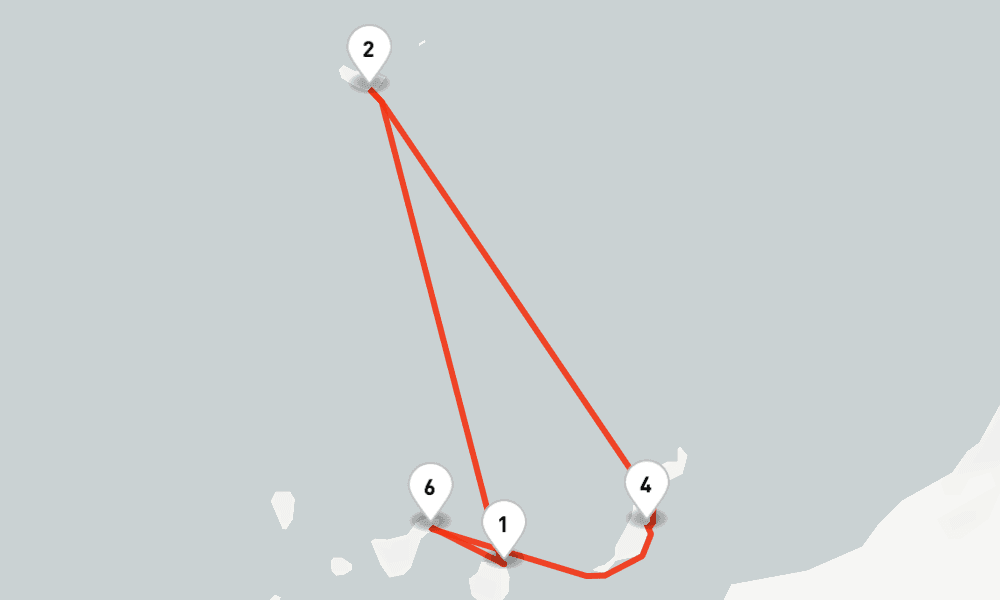 7 nights / 8 days, Las Palmas (Gran Canaria, Canary Islands) Round trip