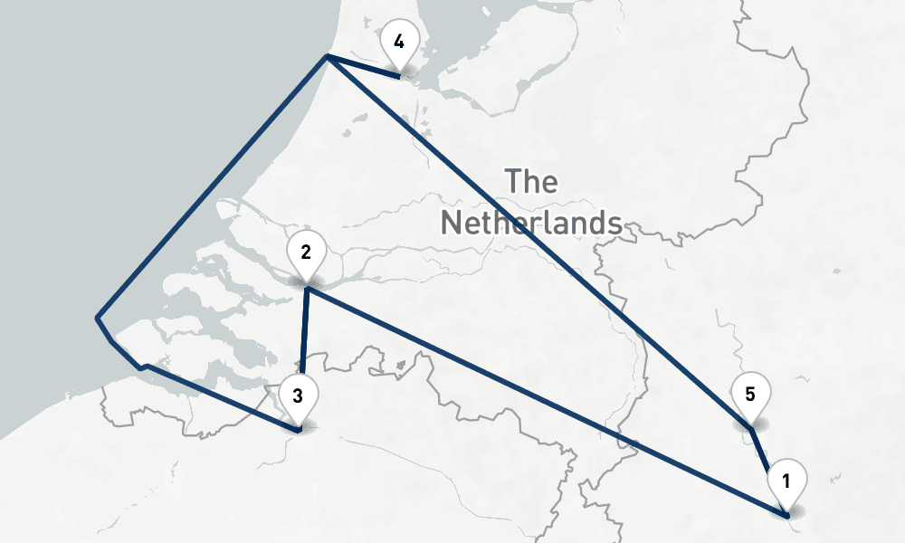 5 nights / 6 days, Cologne Round trip