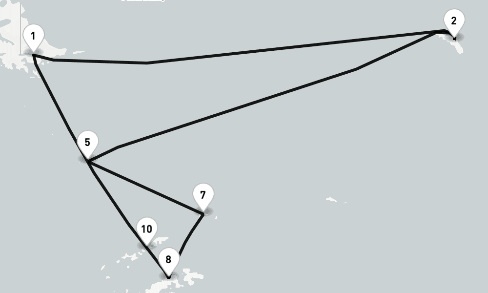 15 nights / 16 days, Puerto Williams (Navarino Island, Chile Antarctica) Round trip